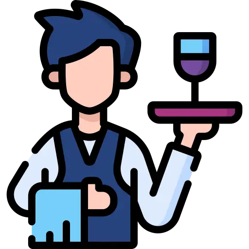 Bartender, Waiter, Waitress